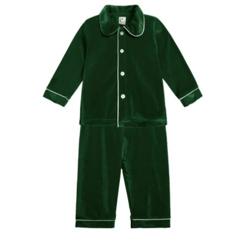 Boy's Cotton Velour Pyjamas