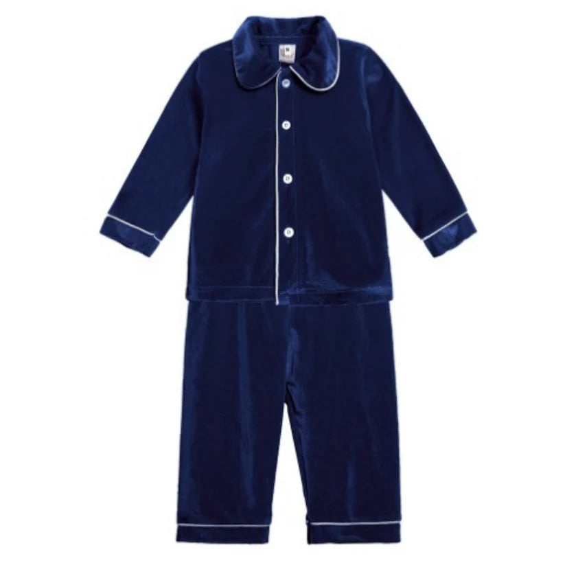 Boy's Cotton Velour Pyjamas