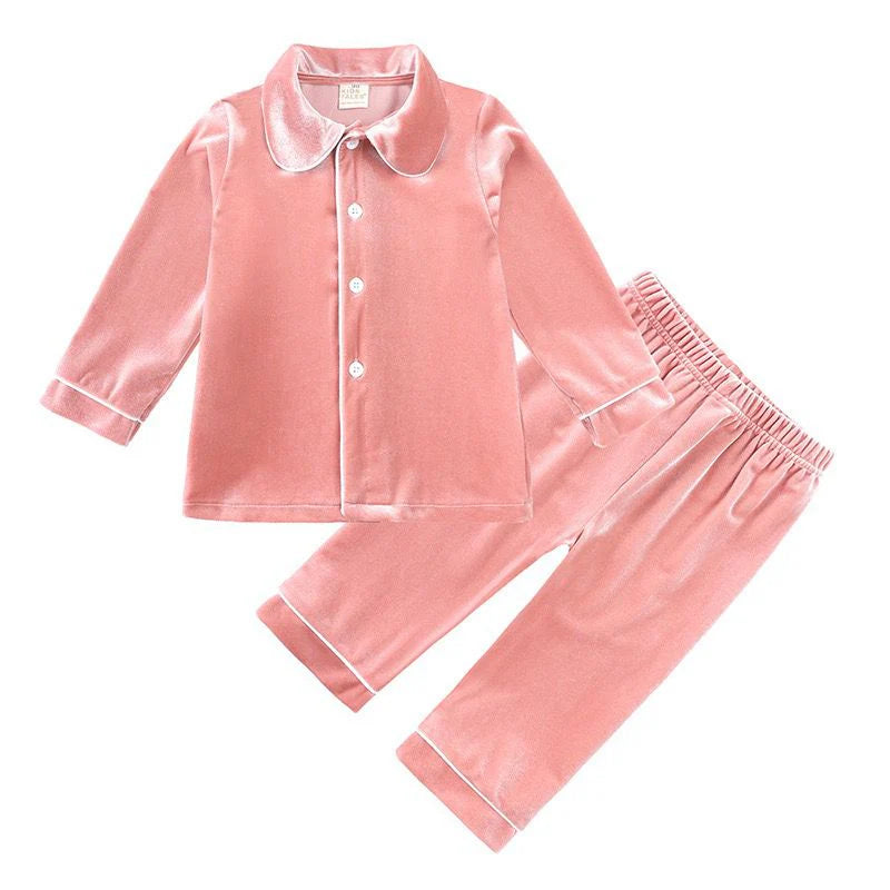 Boy's Cotton Velour Pyjamas