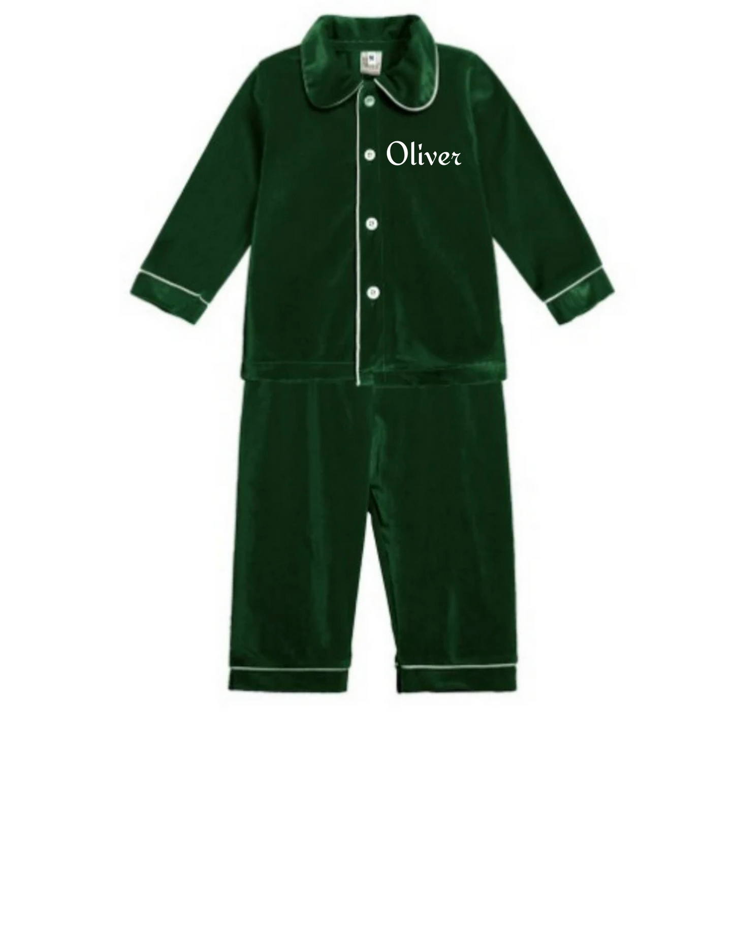 Boy's Cotton Velour Pyjamas